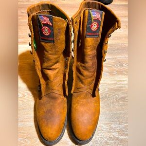 MENS 760 JUSTIN ORIGINAL WORK 8" LACE UP